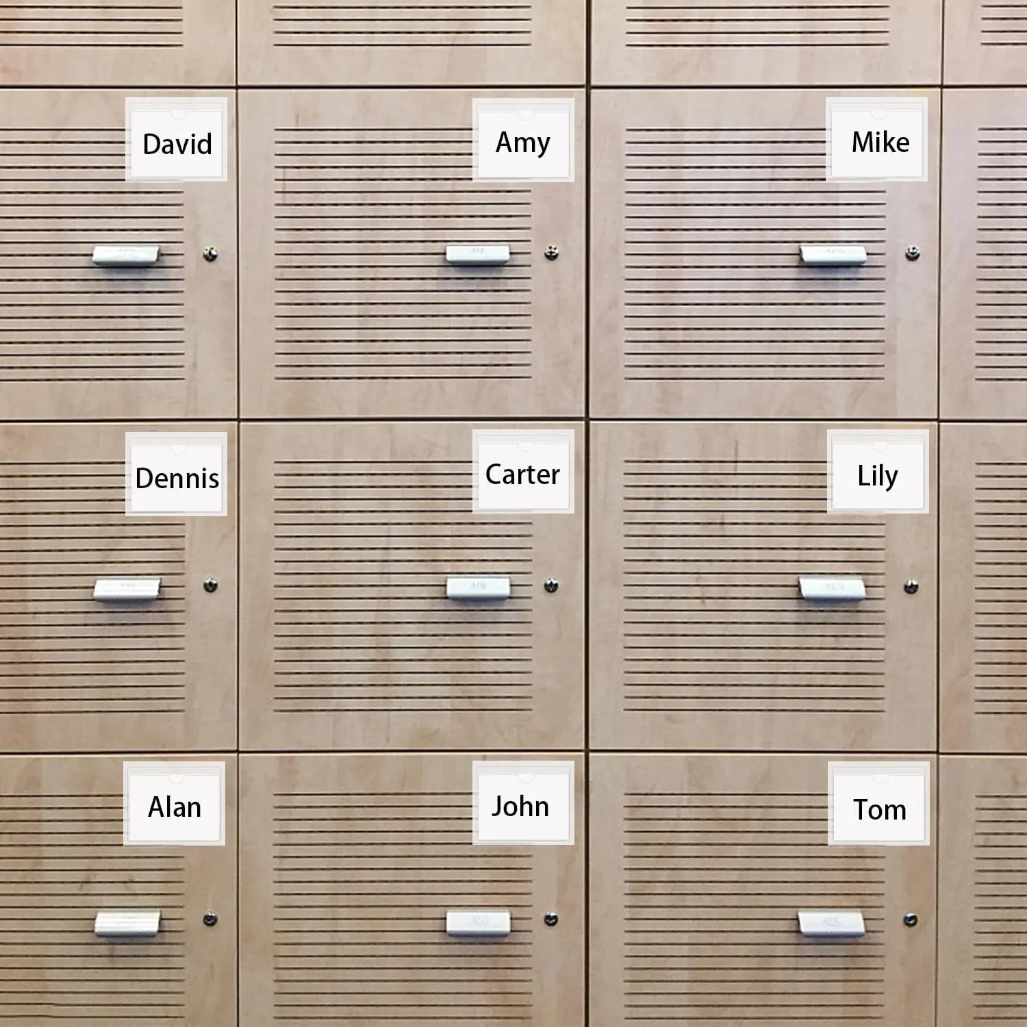 36 Pack Self Adhesive 5" x 7" Card Pockets with Top Open for Loading,Clear Plastic Labels Holders for Organizing- Storage Bins,Shelves, Library Card, Totes