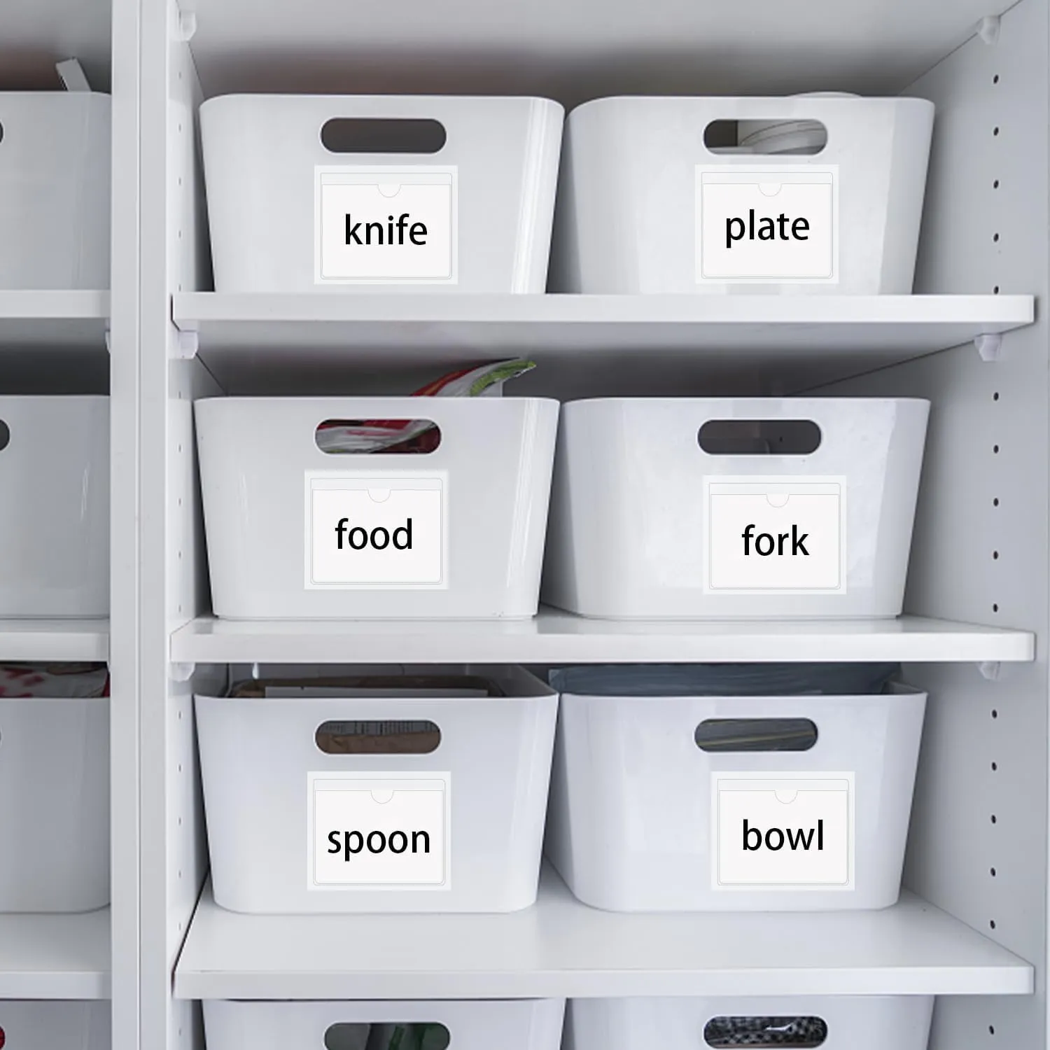 36 Pack Self Adhesive 5" x 7" Card Pockets with Top Open for Loading,Clear Plastic Labels Holders for Organizing- Storage Bins,Shelves, Library Card, Totes