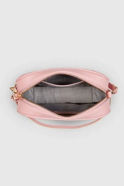 ANASTASIA QUILTED CROSSBODY BAG PALE PINK