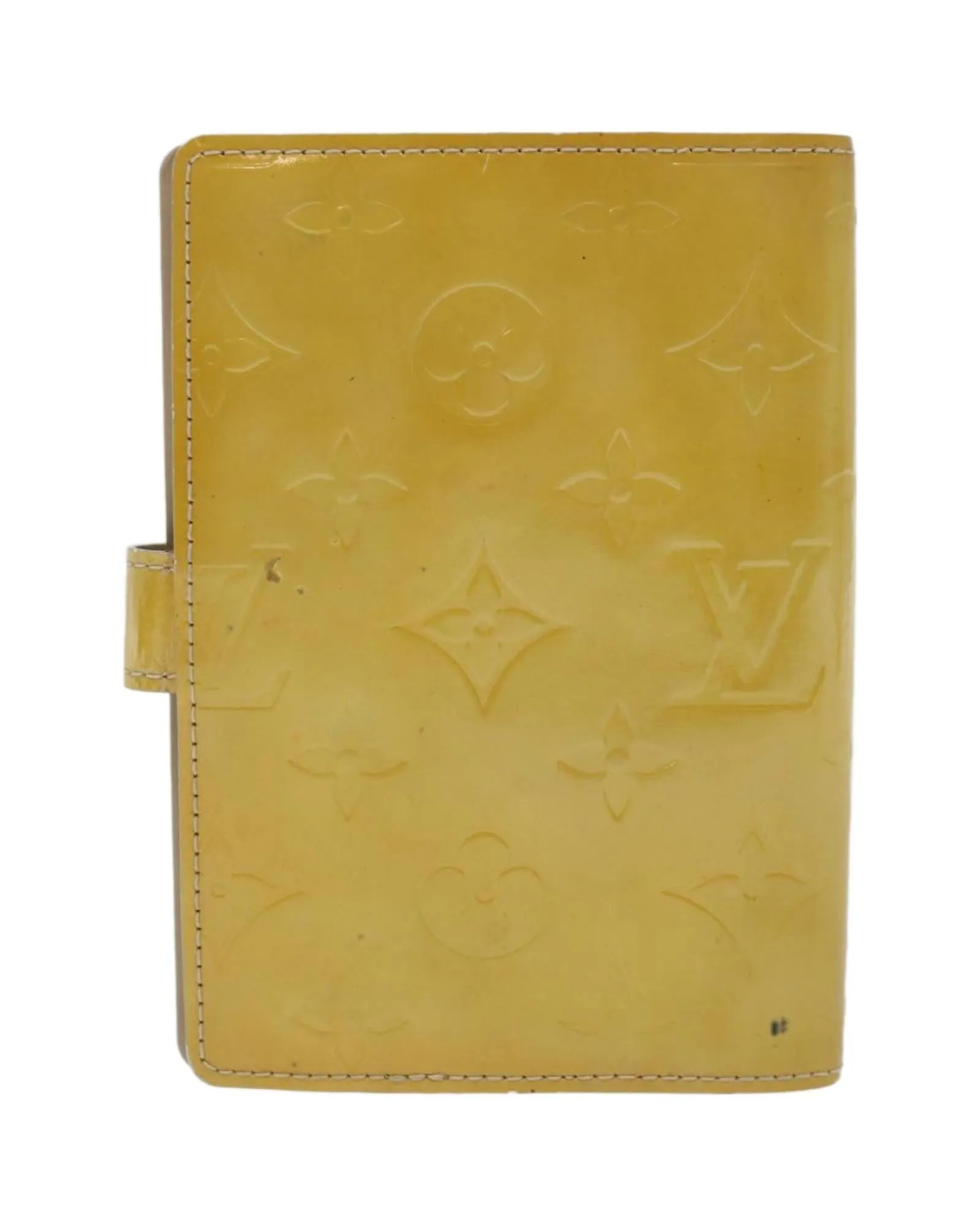 Authentic Vernis Beige Day Planner Cover for Agenda PM by Louis Vuitton