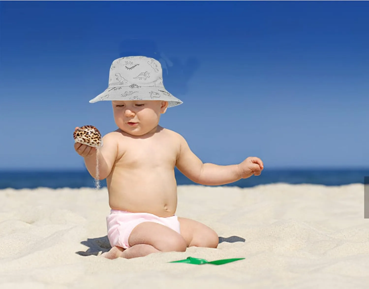 Baby Sun Hat Toddler Summer Hats UPF 50  Baby Bucket Hat Protective Bucket hat Kids Beach Hats for Baby Boy Girl
