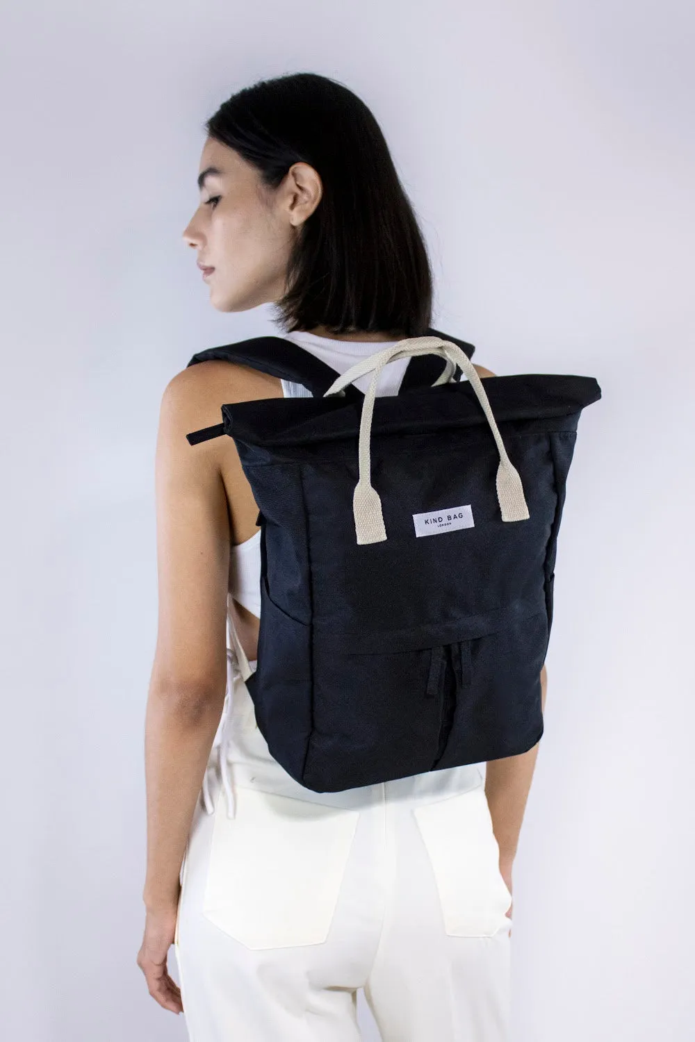 BACKPACK Medium pebble black
