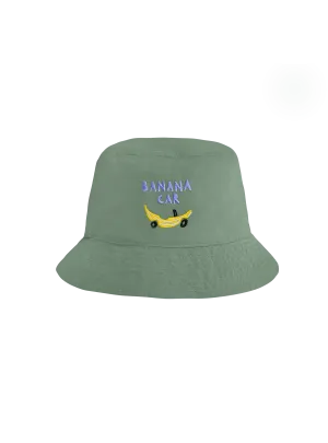 Banana Car Kids Pocket Bucket Hat