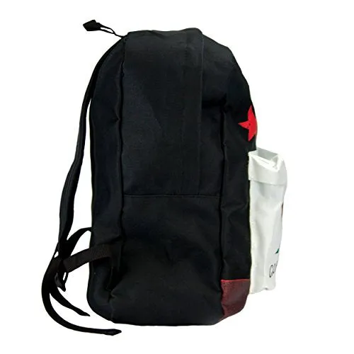 Benteng California Travel Backpack Light-Weight Fashion Hiking Daypack School Bag, Black