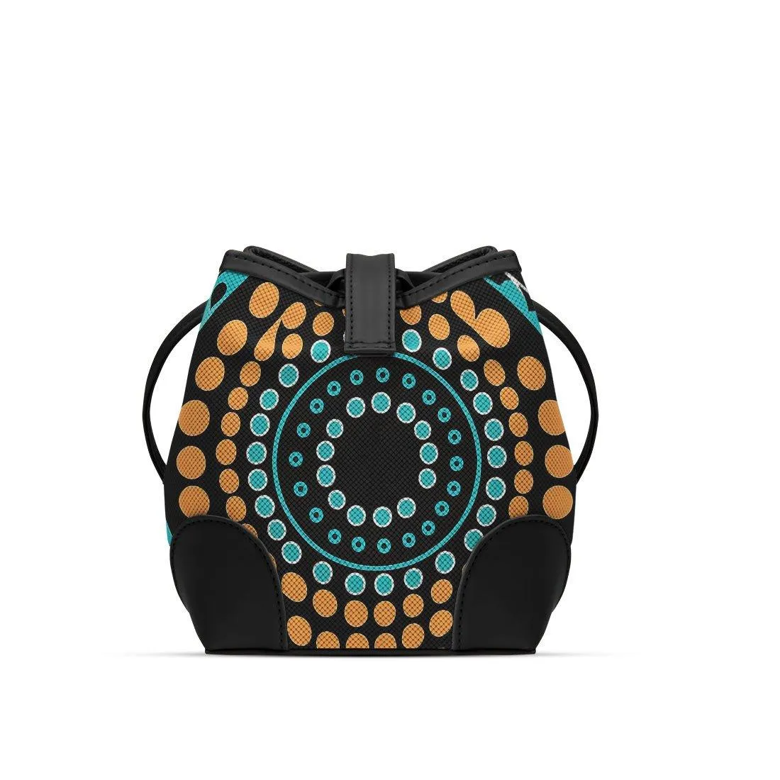Black Bucket Bags Roundy