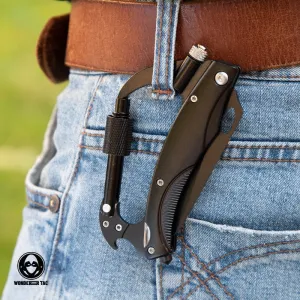 Camping 7-in-1 Pocket Multitool with Knife carabiner Bottle Opener Multi-tool Survival Multi-tool