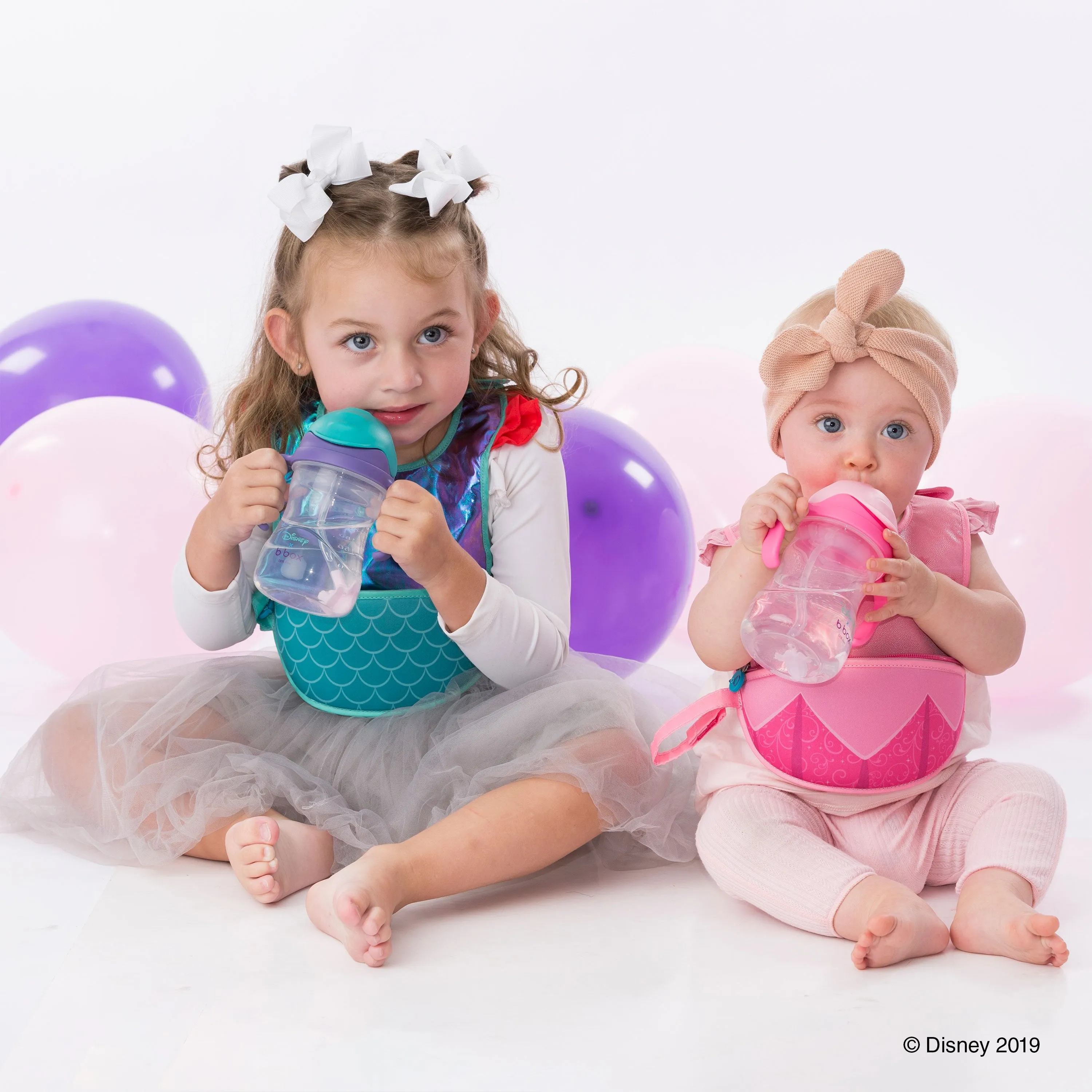 Disney - Ariel travel bib   flexible spoon