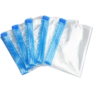 Durable Reusable Roll-Up Travel Storage Bags Set x20