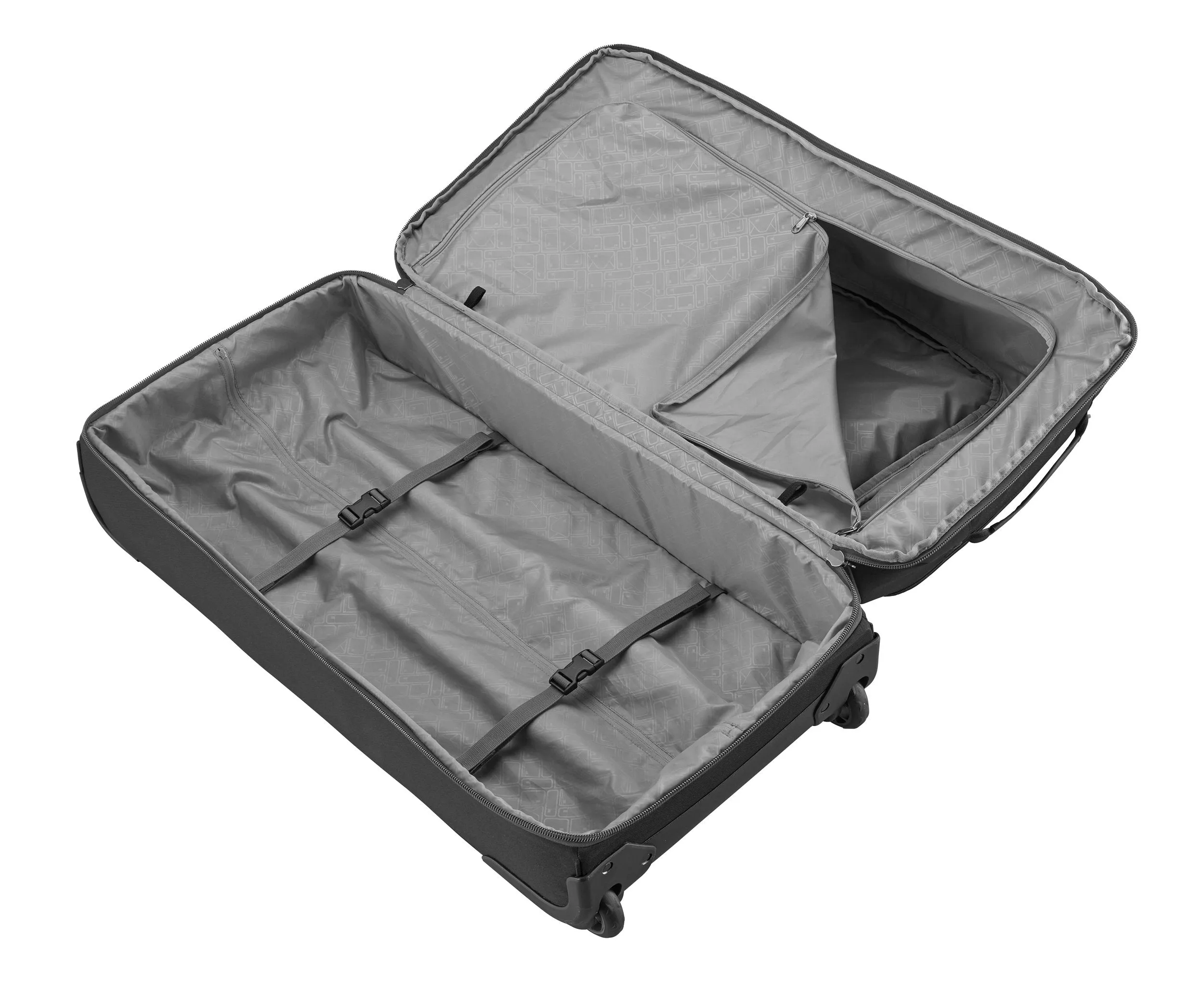 Eagle Creek Expanse Drop Bottom Wheeled Duffel Bag, 32-Inch, Black