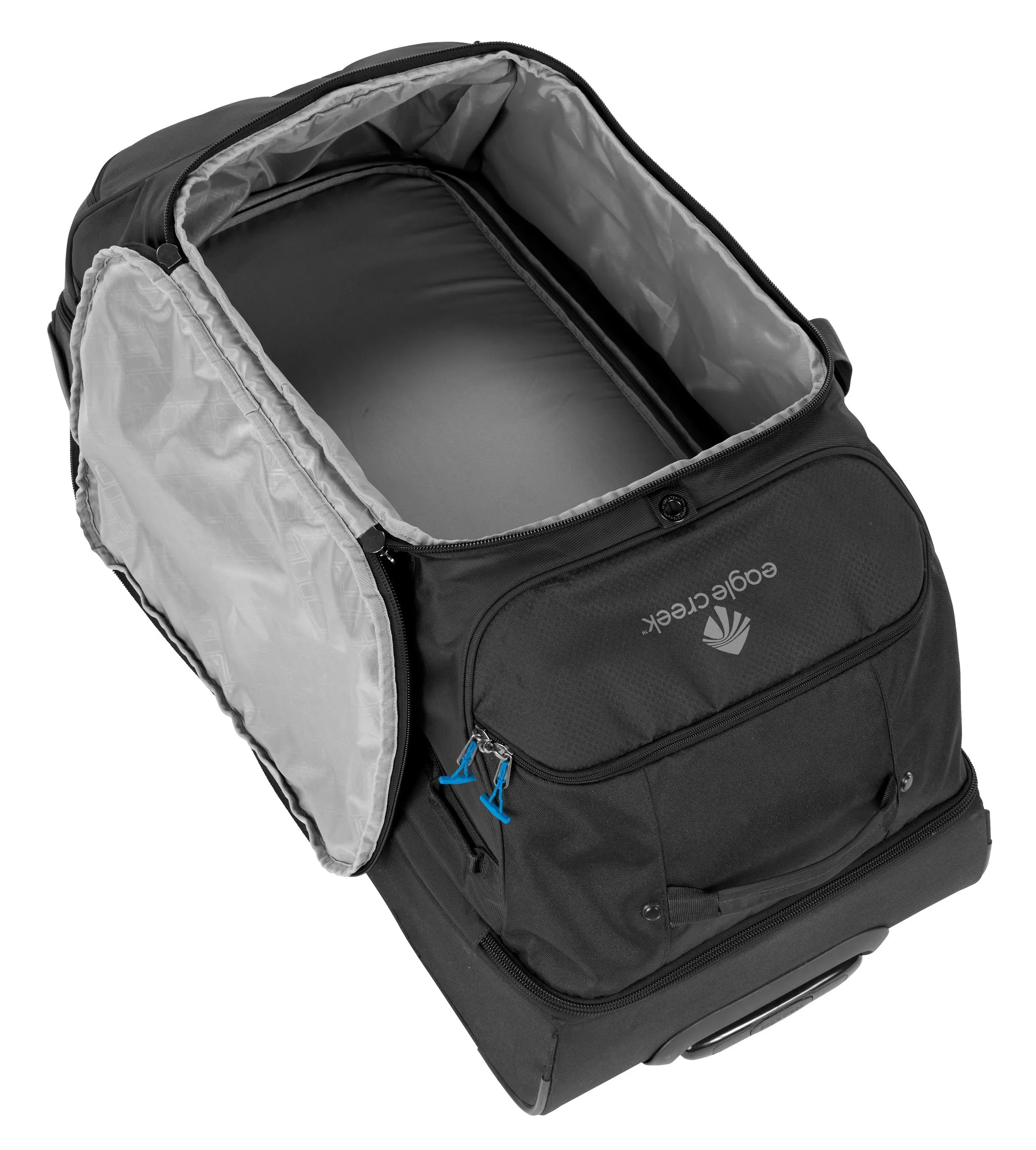 Eagle Creek Expanse Drop Bottom Wheeled Duffel Bag, 32-Inch, Black