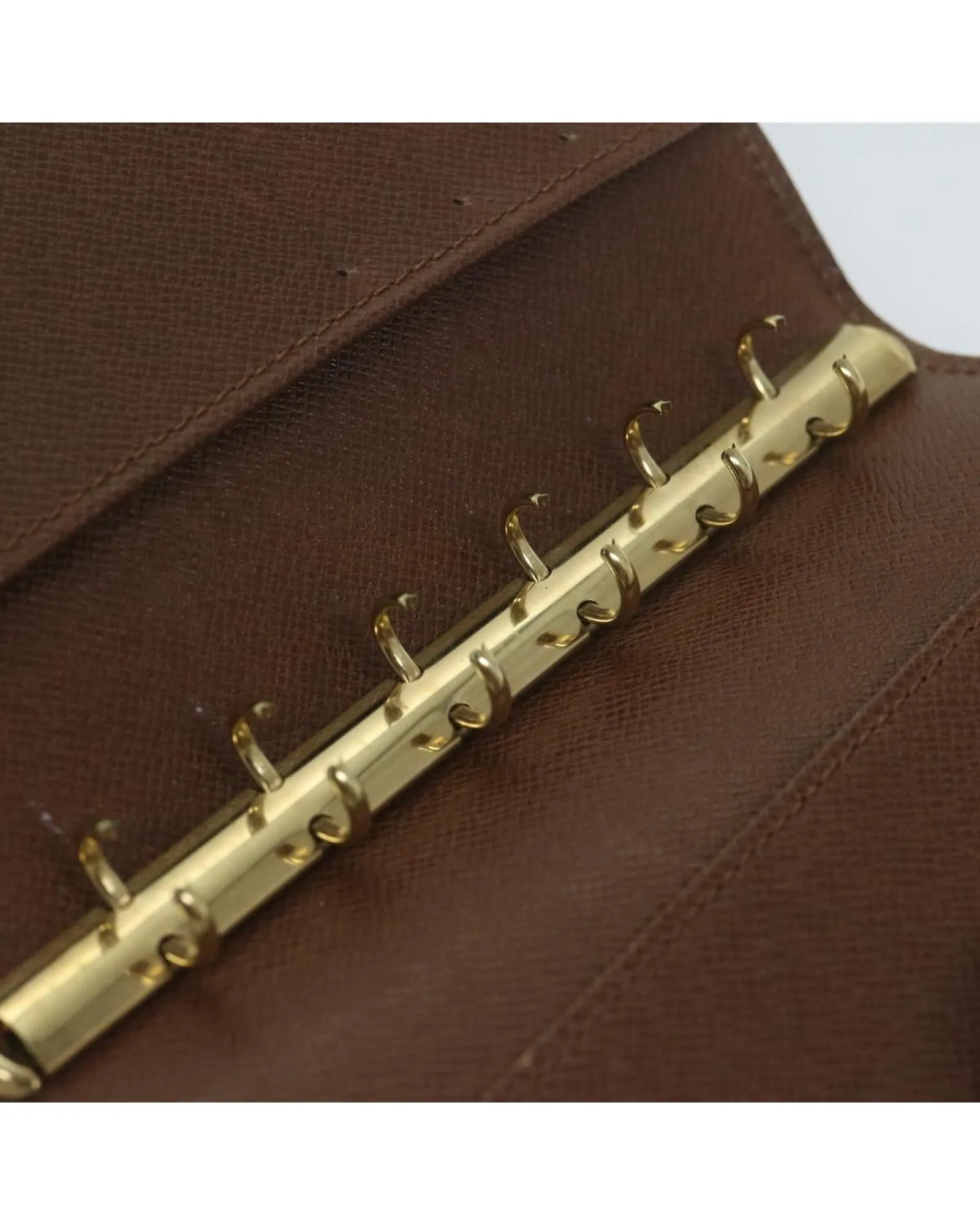 Epi Leather Day Planner Cover with Accessories - Spain Made