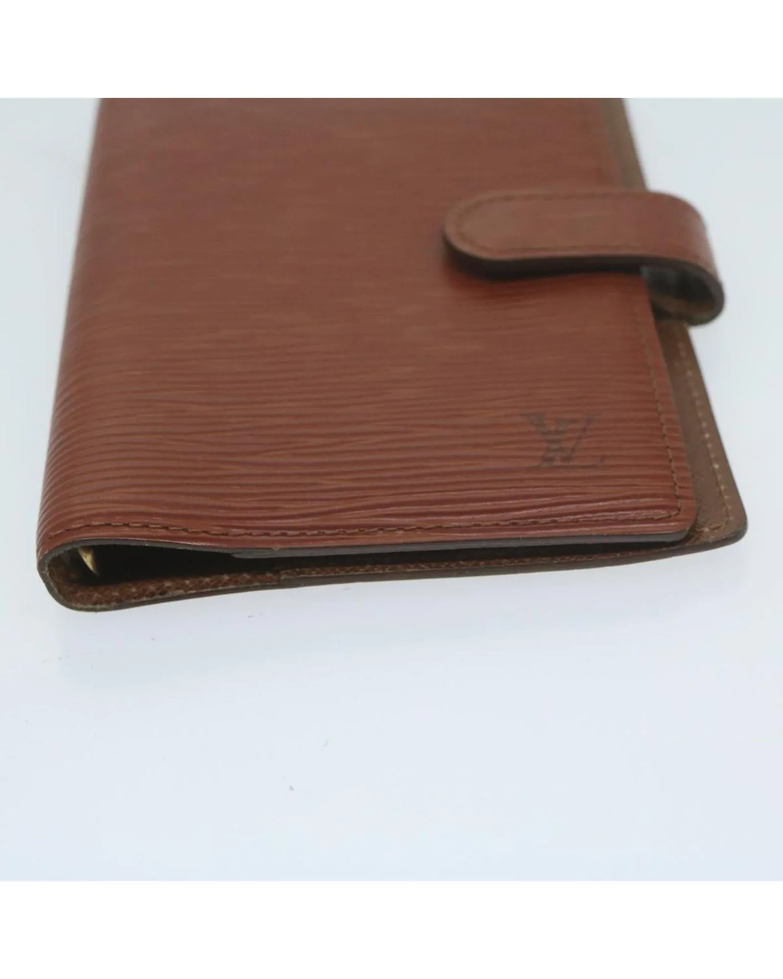 Epi Leather Day Planner Cover with Accessories - Spain Made