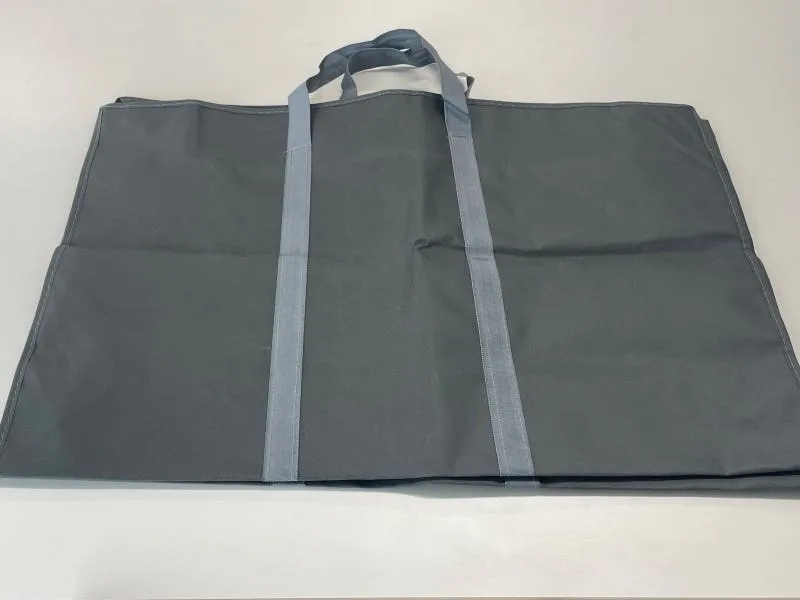 Glamour Square Bag Grey 90 Litre Capacity Garden Leaf Collecting Bag  S4990401