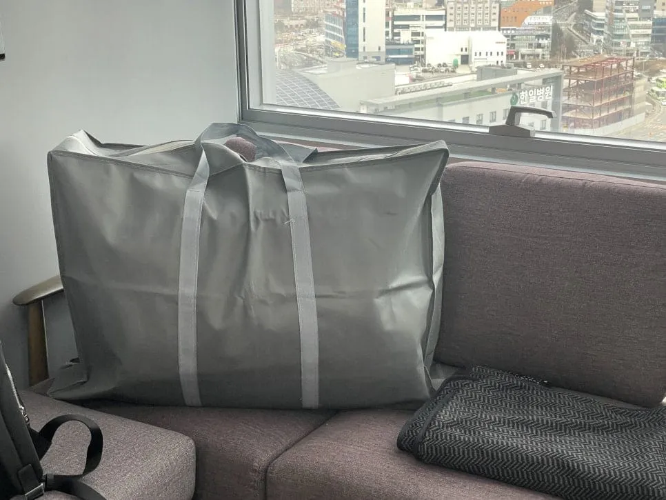 Glamour Square Bag Grey 90 Litre Capacity Garden Leaf Collecting Bag  S4990401