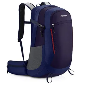 Gonex 35L Small Hiking Backpack for Youth& Adult, Water Repellent Travel Camping Outdoor Daypack
