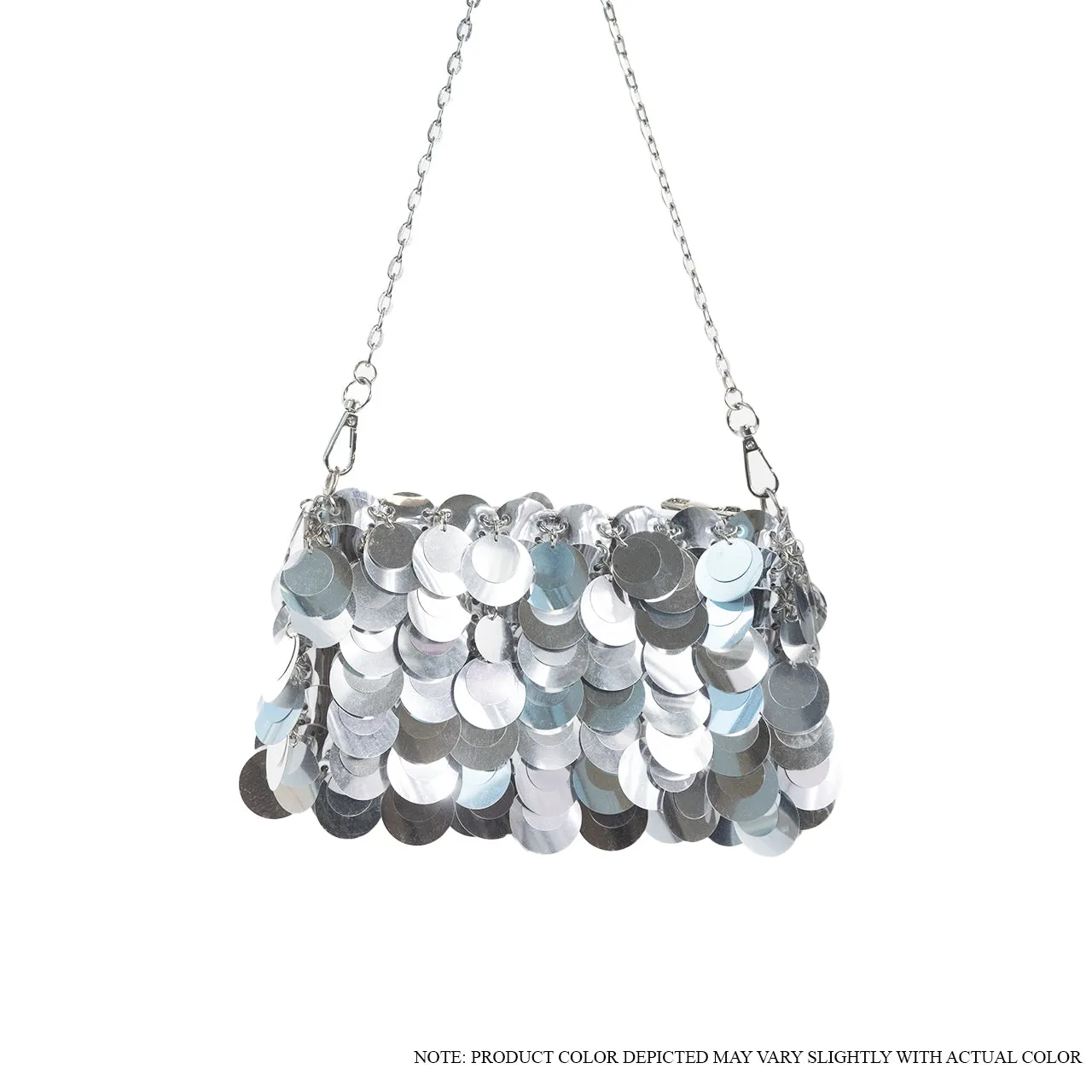 H-PACO SPARKLE SEQUINS CHAIN SHOULDER BAG