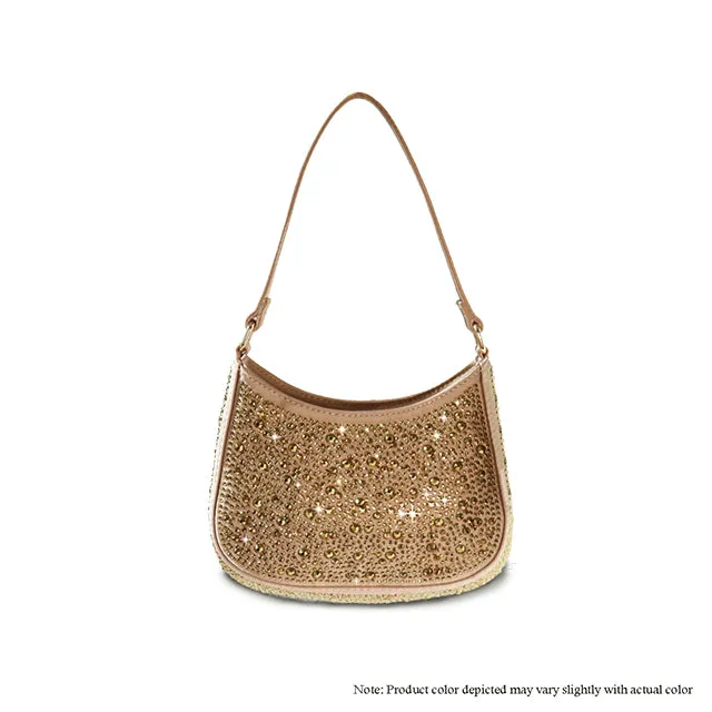 H-PRADO CRYSTAL SHOULDER BAG