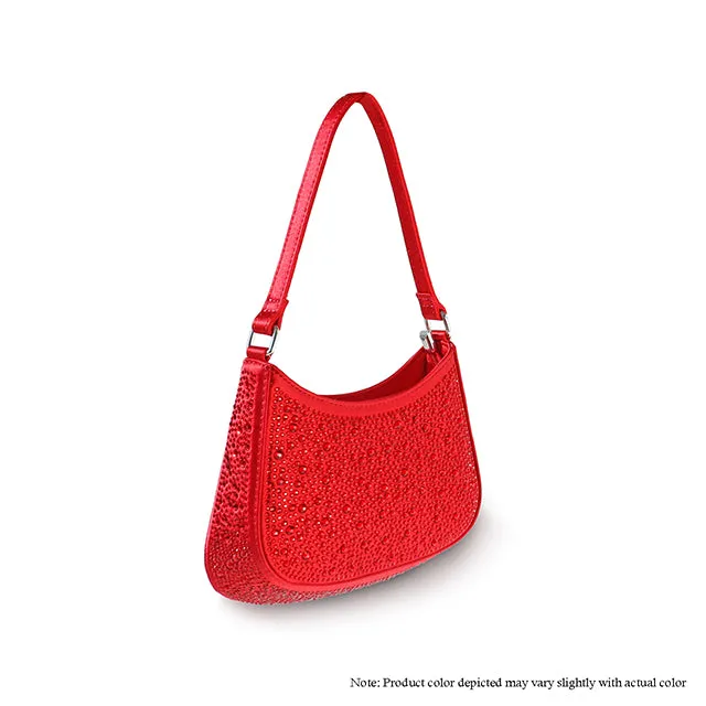 H-PRADO CRYSTAL SHOULDER BAG