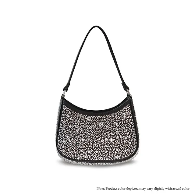 H-PRADO CRYSTAL SHOULDER BAG