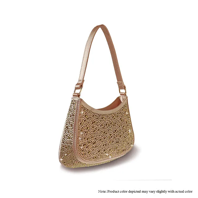 H-PRADO CRYSTAL SHOULDER BAG