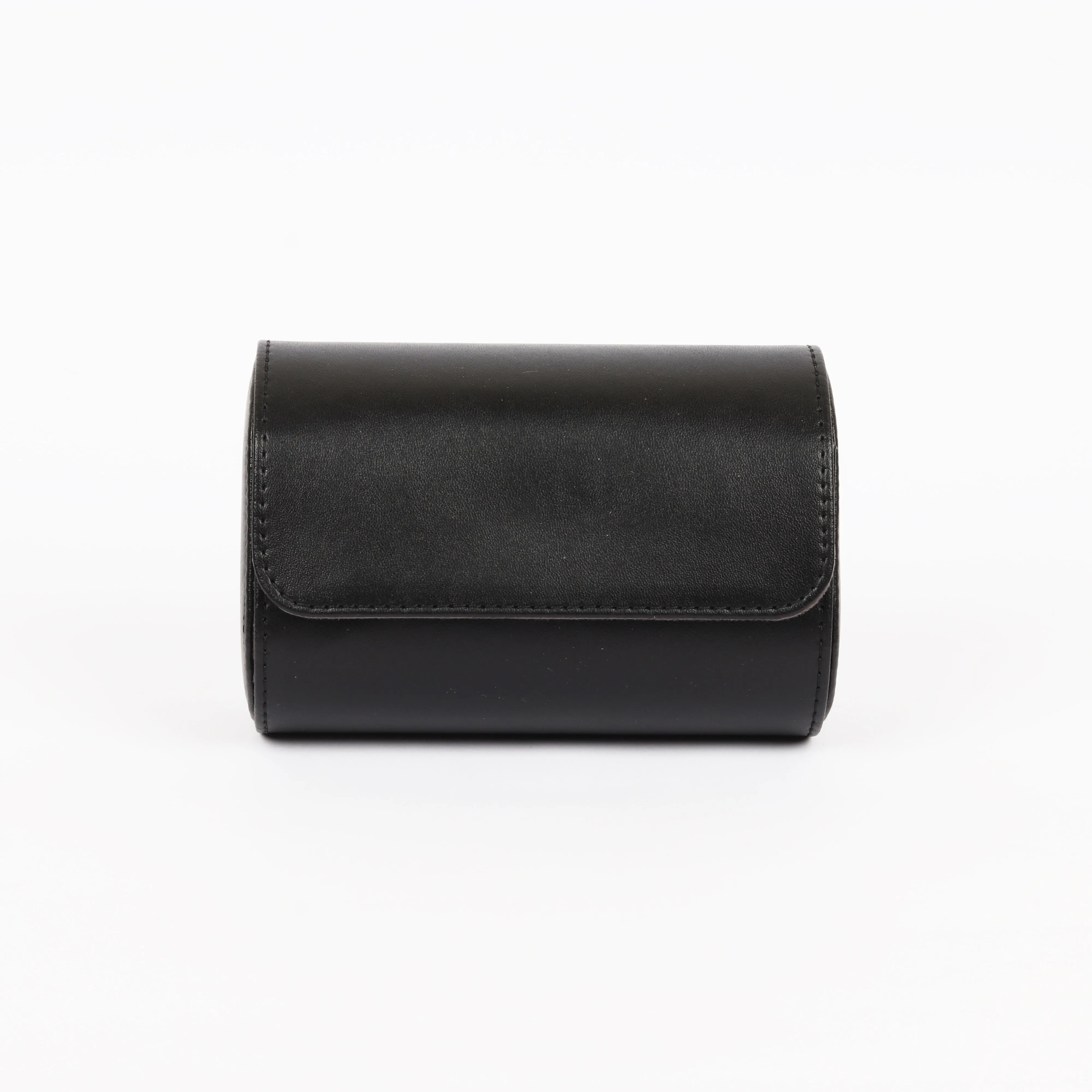 HQ Watch Case 2 Slots Travel Watch Roll Black