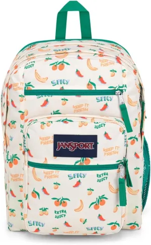 JanSport Laptop Backpack - Computer Bag with 2 Compartments, Ergonomic Shoulder Straps, 15 Laptop Sleeve, Haul Handle - Five A Day Cream