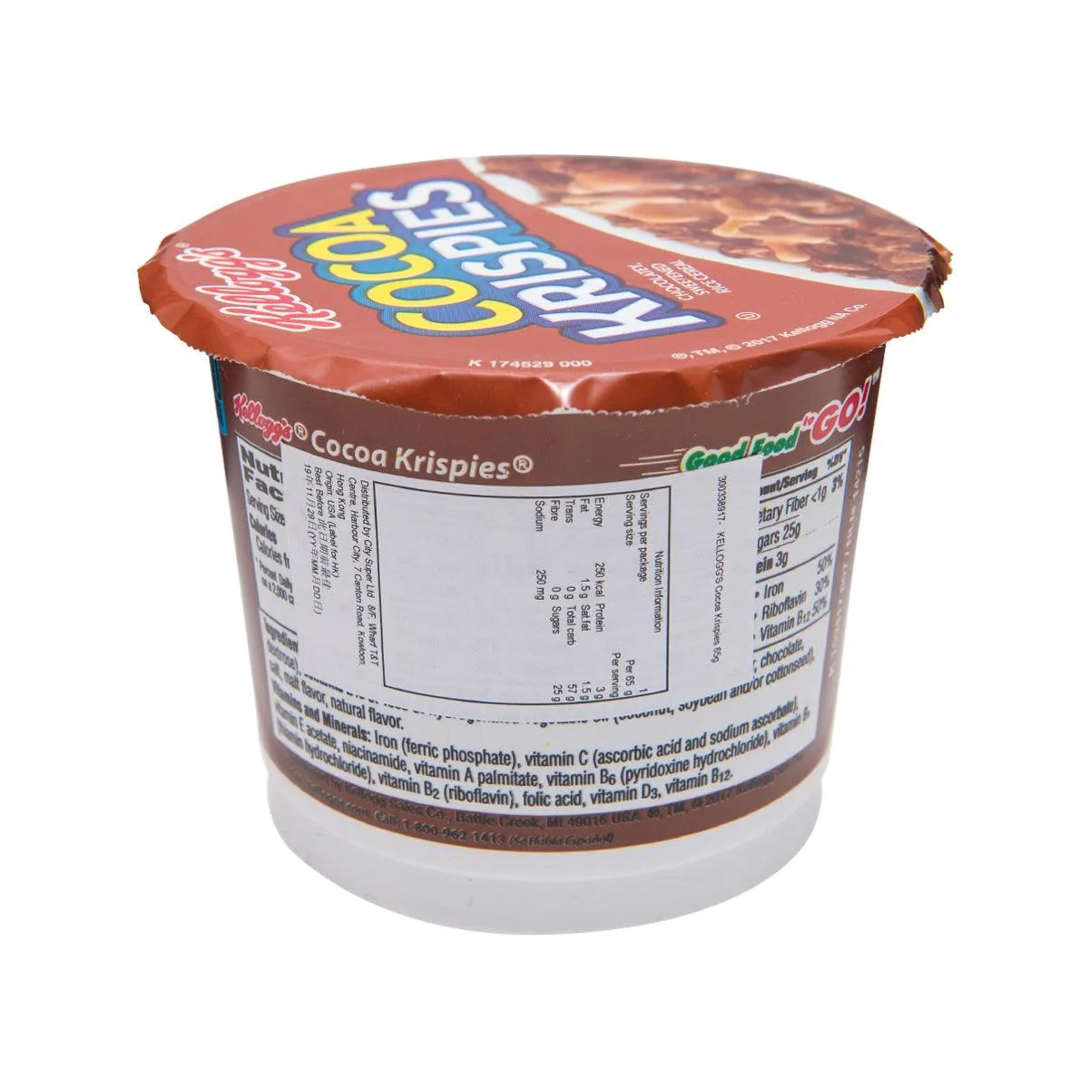 KELLOGG'S Cocoa Krispies Rice Cereal (US ver)  (65g)