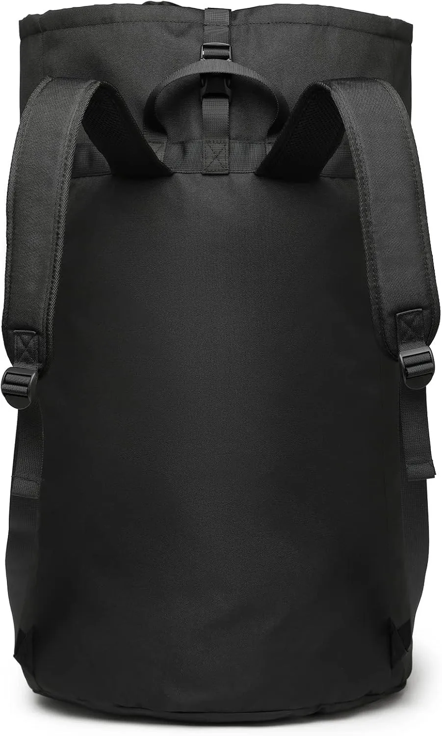 laundry bag backpack, extra-large heavy duty laundry bags, laundry backpack for college students, with drawstring closure(Black Laundry Backpack Bag)