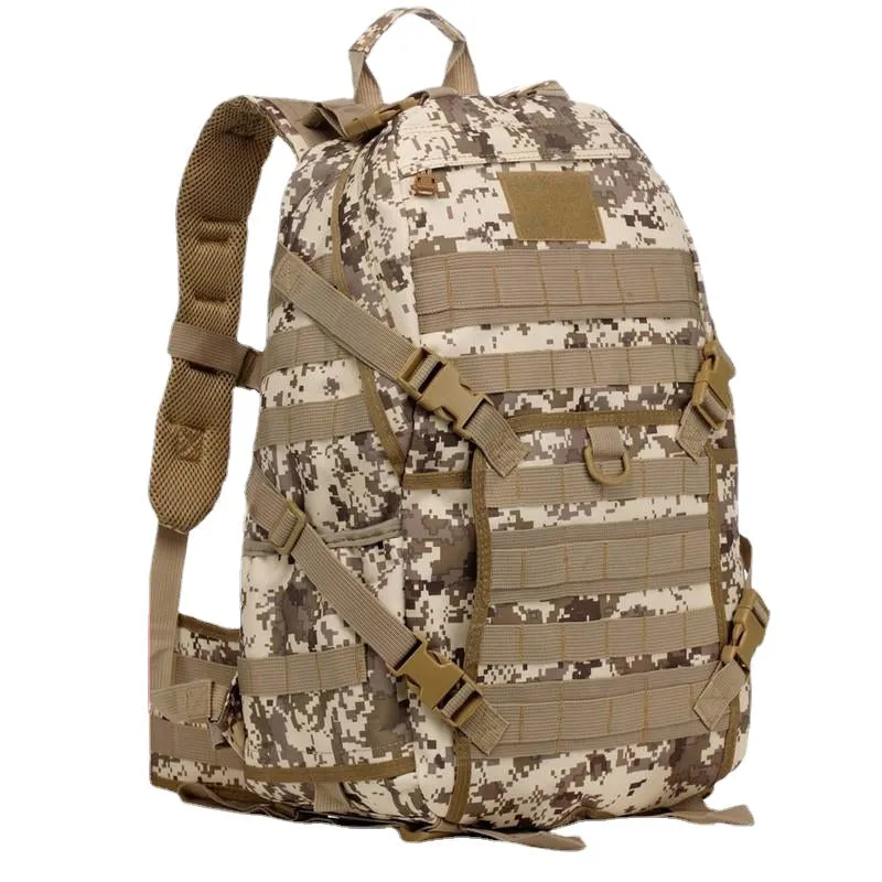 Men's Outdoor Military Tactical Backpack for Trekking, Travel, Camping, Hiking, Hunting - Camouflage Rucksack