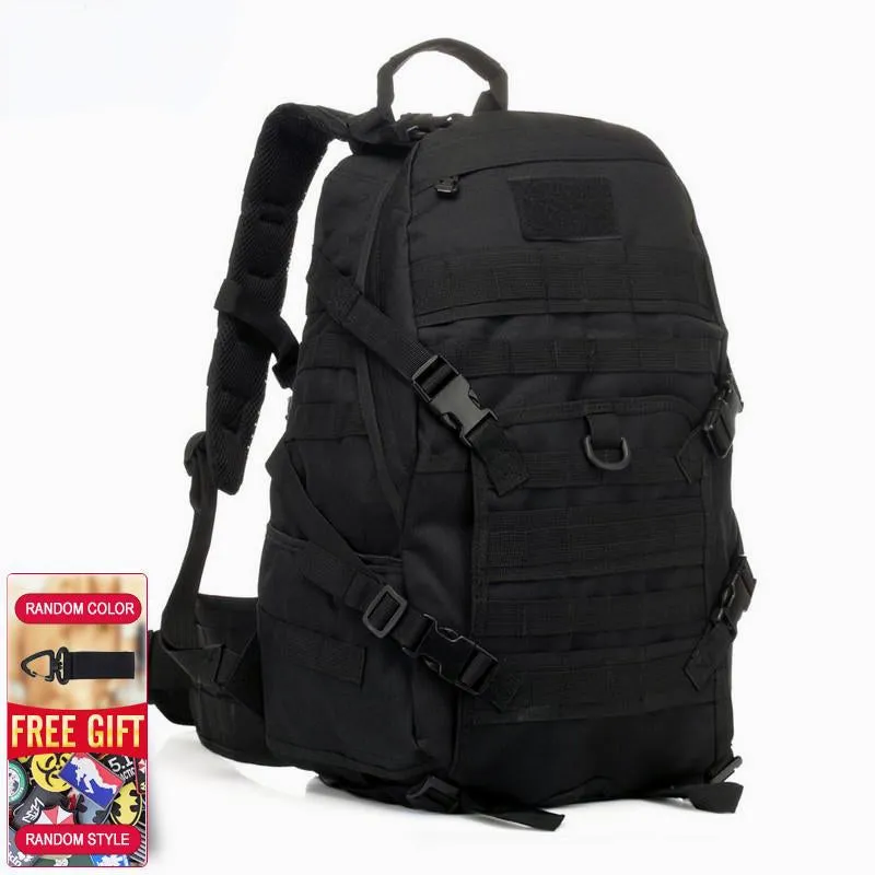 Men's Outdoor Military Tactical Backpack for Trekking, Travel, Camping, Hiking, Hunting - Camouflage Rucksack
