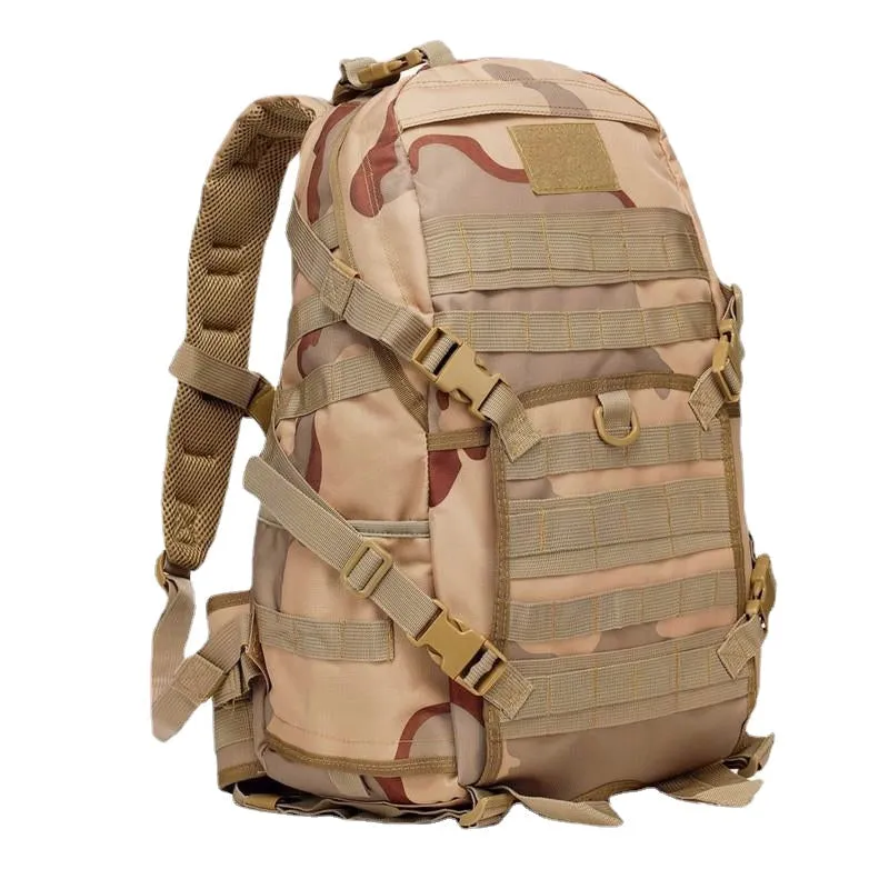 Men's Outdoor Military Tactical Backpack for Trekking, Travel, Camping, Hiking, Hunting - Camouflage Rucksack