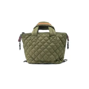 Mini Quilted Bag - Olive