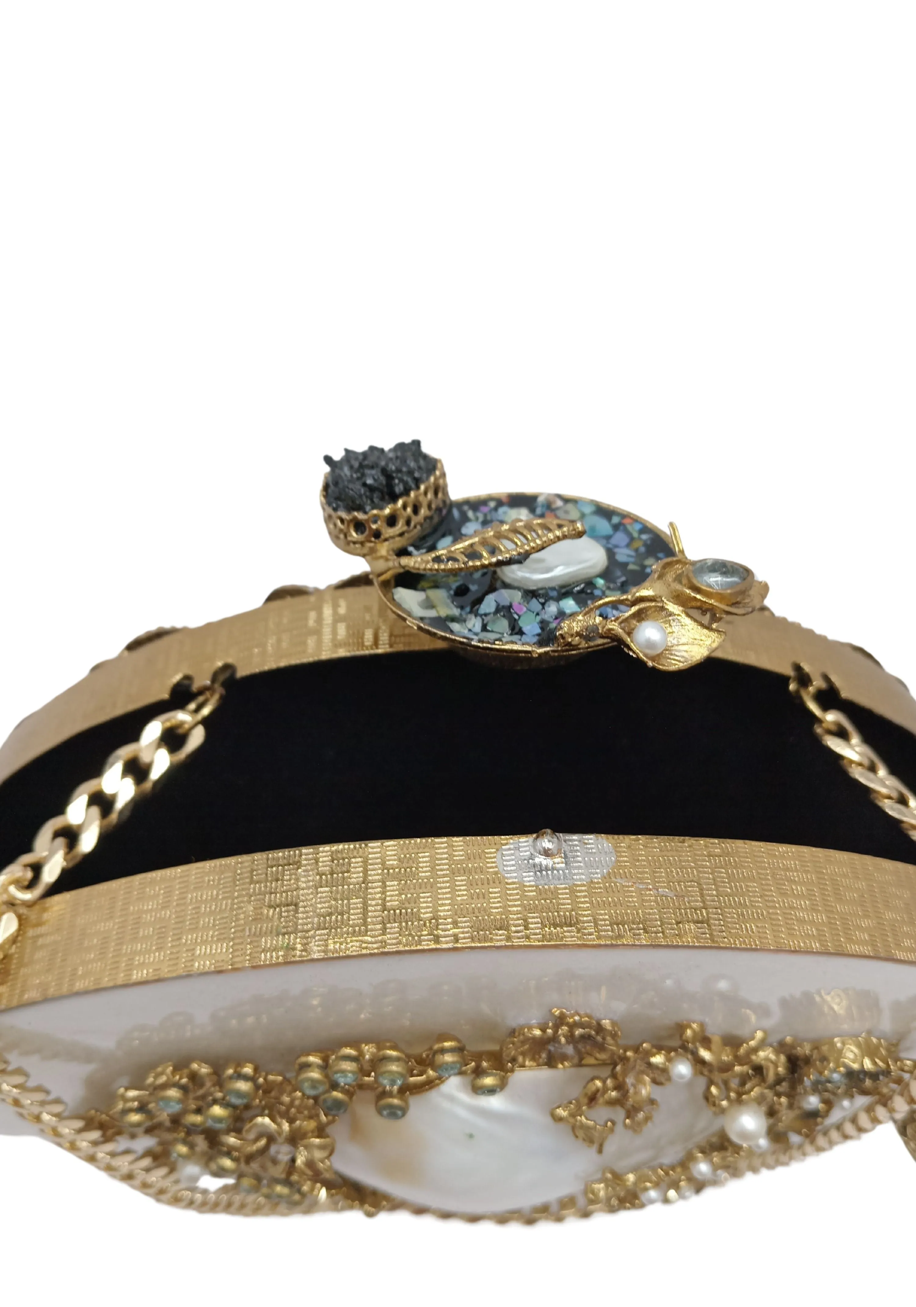 Mother of Pearl Luxury Clutch