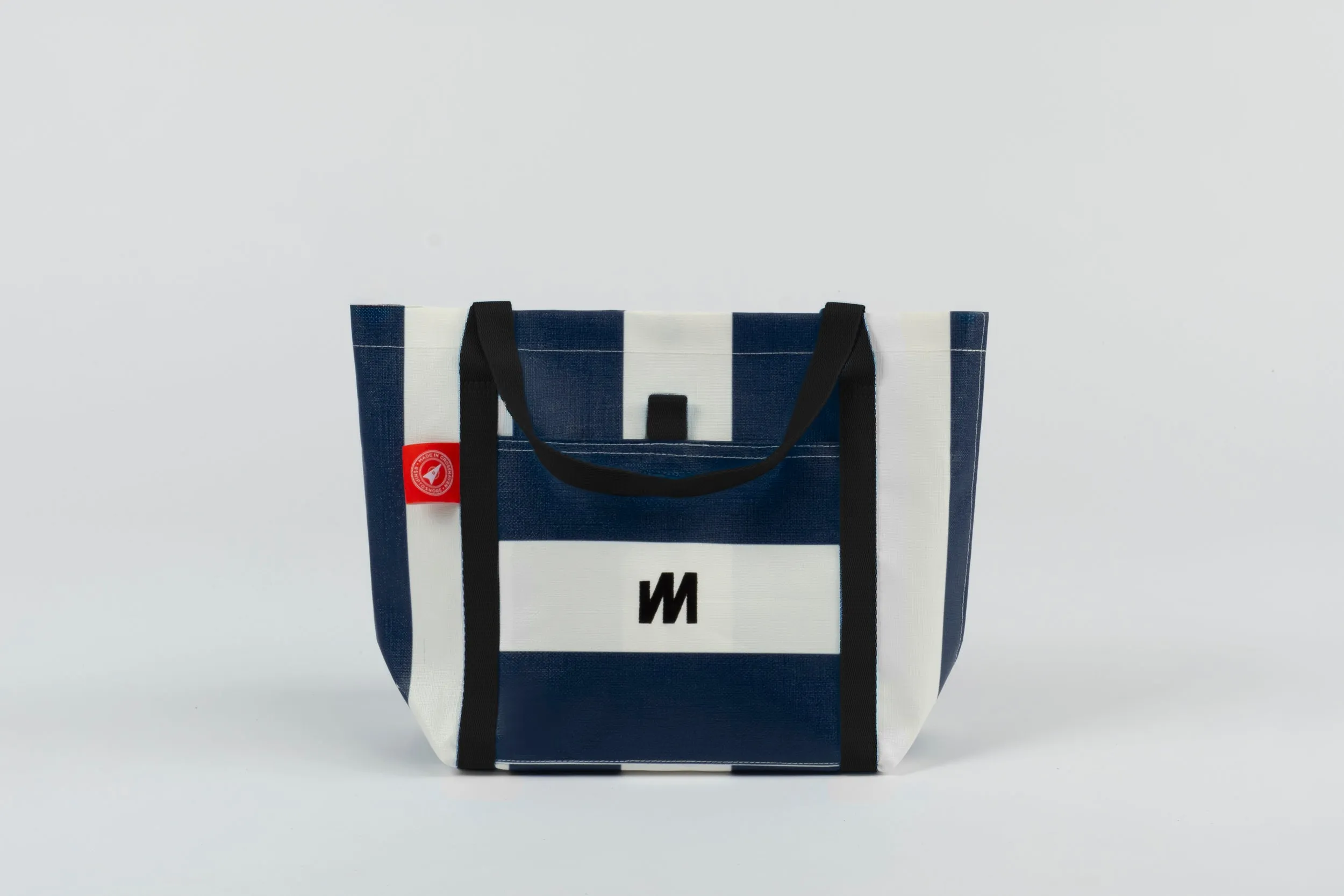 Navy Tote - Classic Stripe