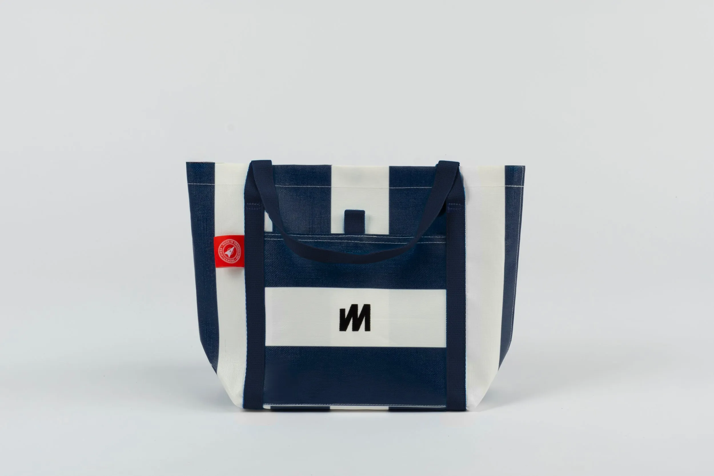 Navy Tote - Classic Stripe