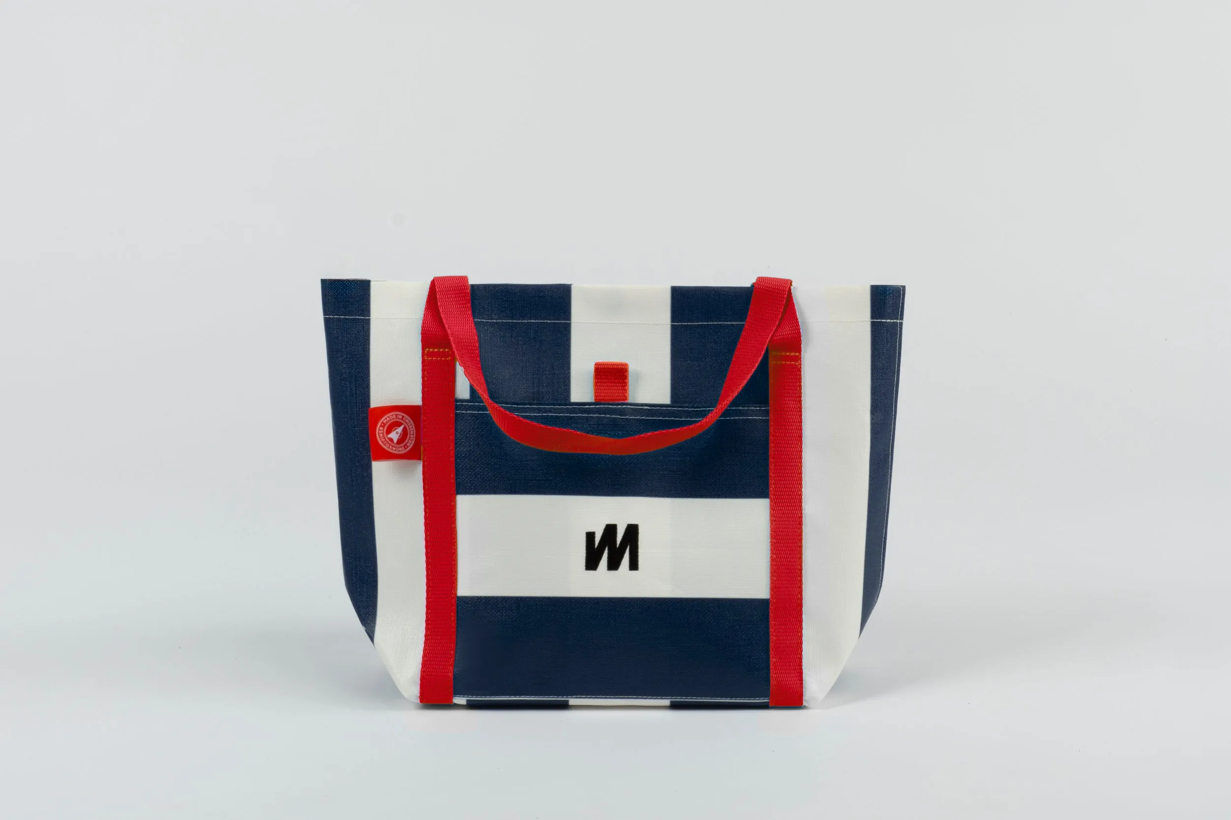 Navy Tote - Classic Stripe