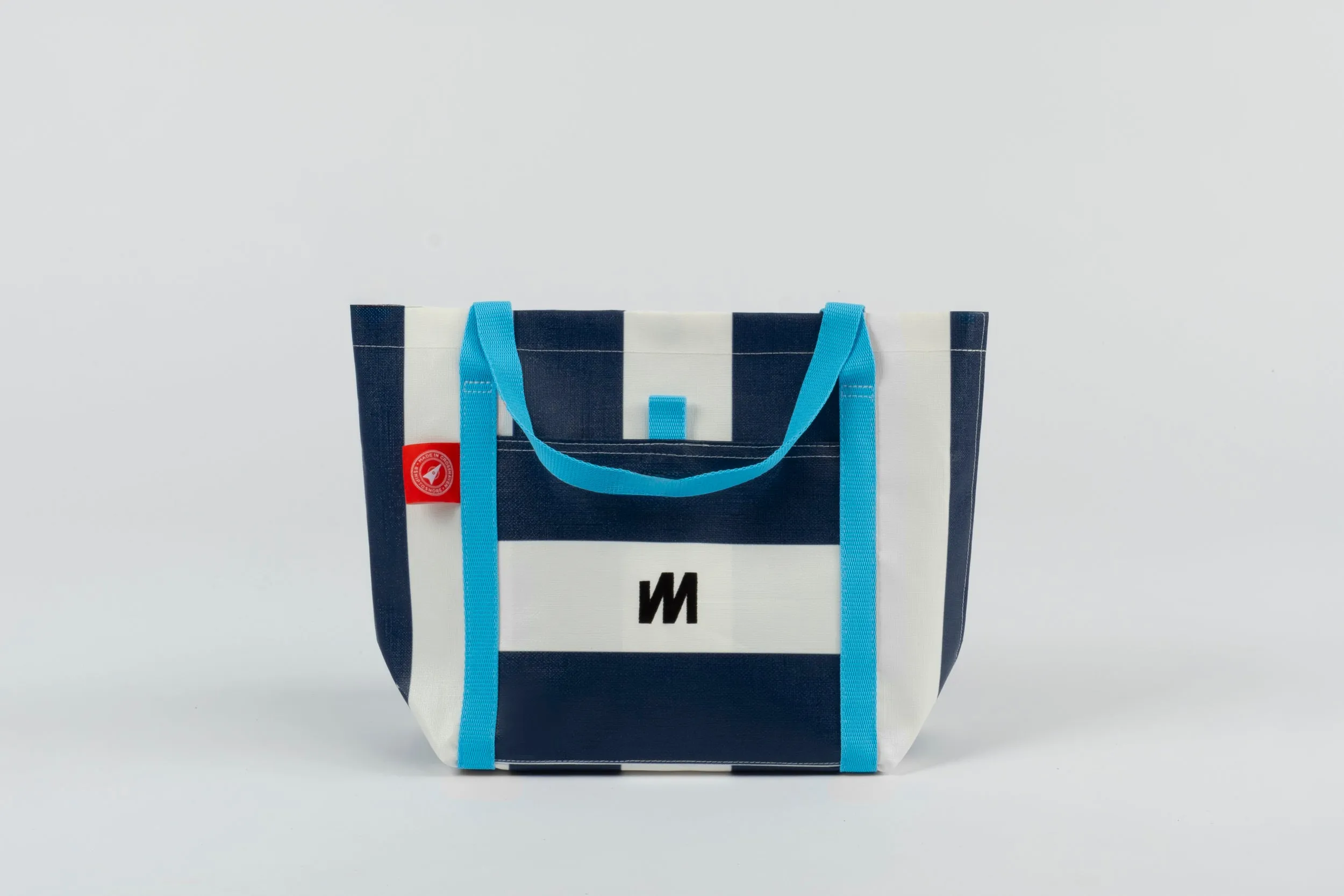Navy Tote - Classic Stripe