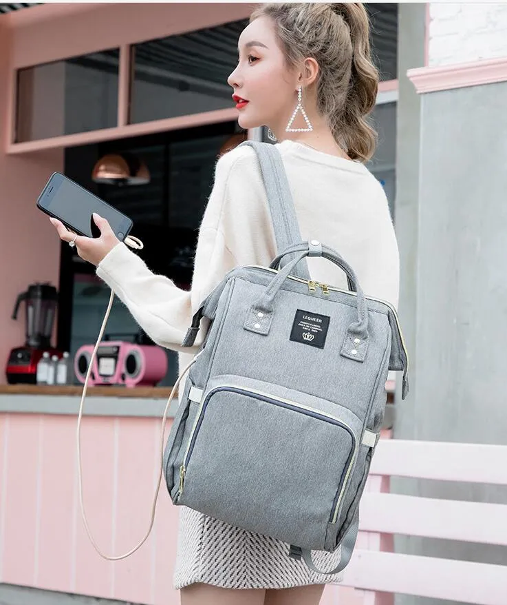 Nursing Nappy Backpacks Travel Baby