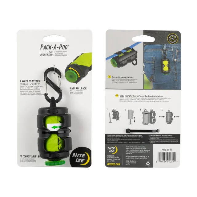 Pack-A-Poo Bag Dispenser   Refill Roll