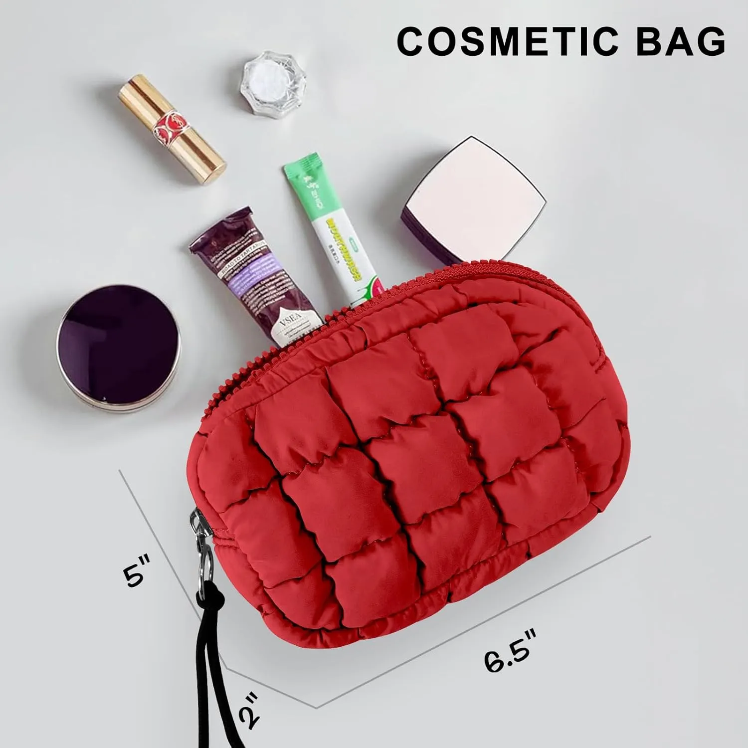 Puffer Tote Bag for Women Large Quilted Puffy Lightweight Carryall Crossbody Tote Bag for Women