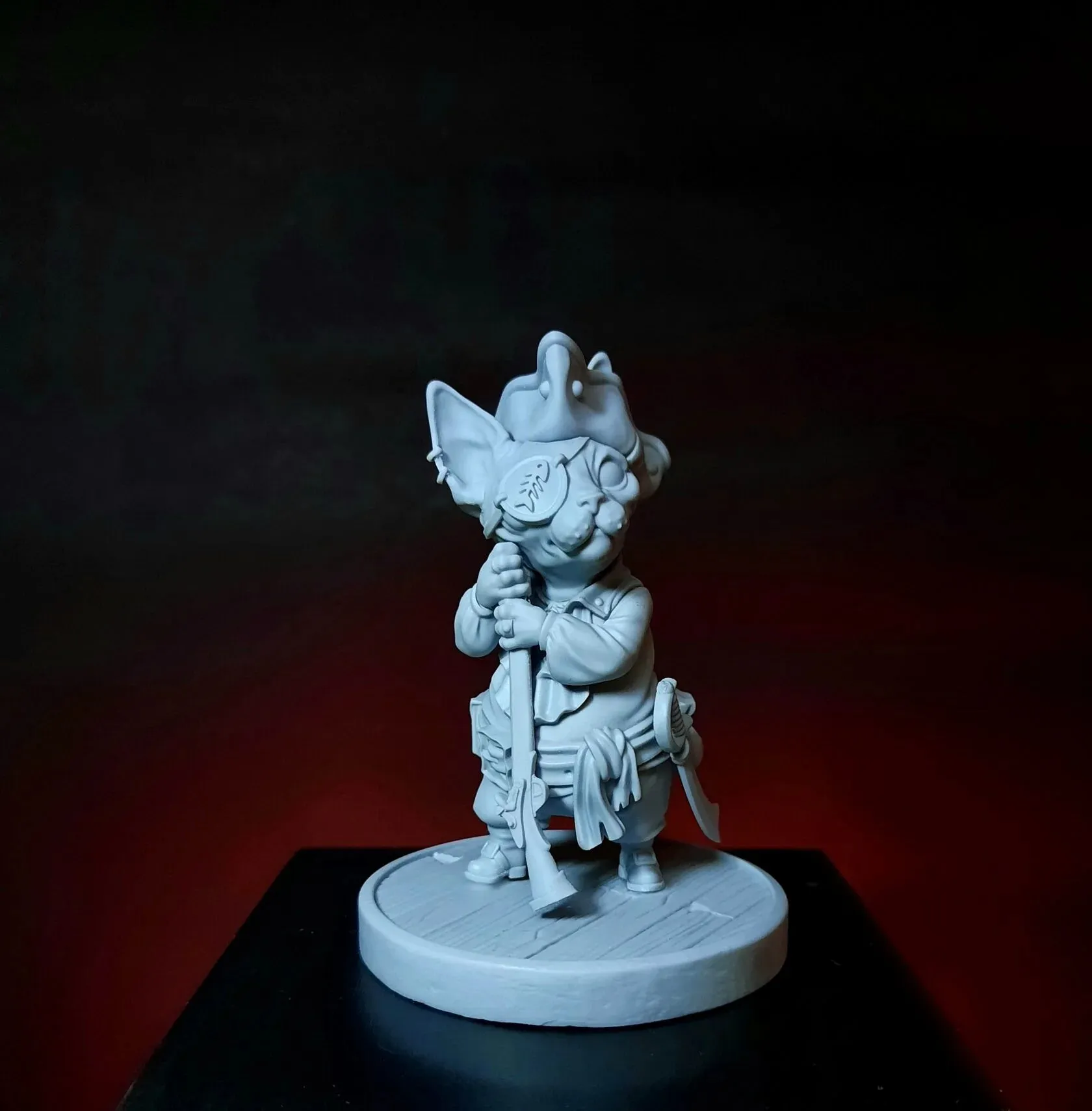 Scraggy Shaggy - Pirate Cat Figure