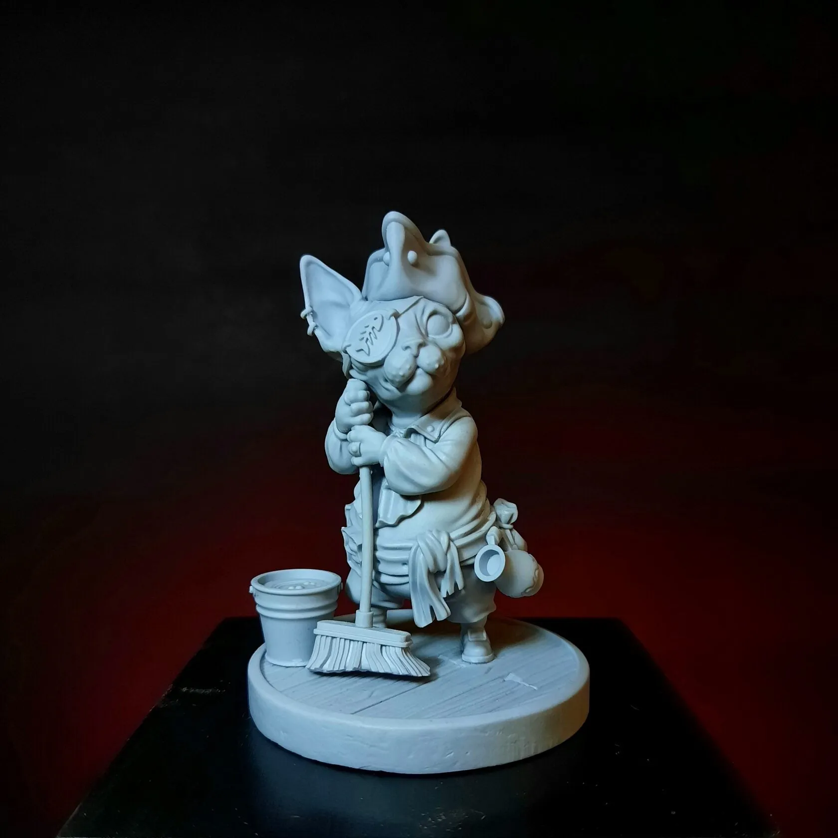 Scraggy Shaggy - Pirate Cat Figure