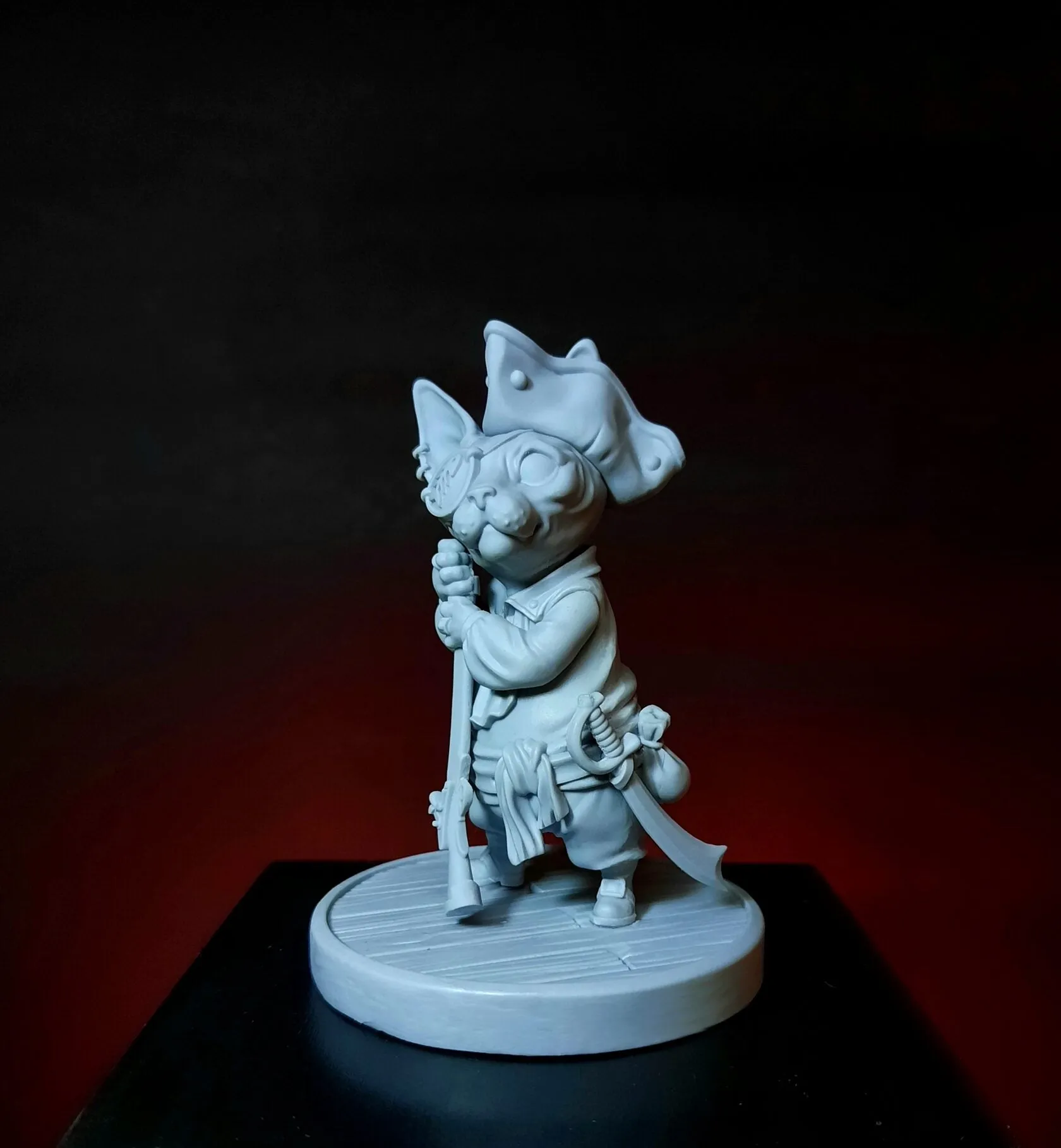 Scraggy Shaggy - Pirate Cat Figure