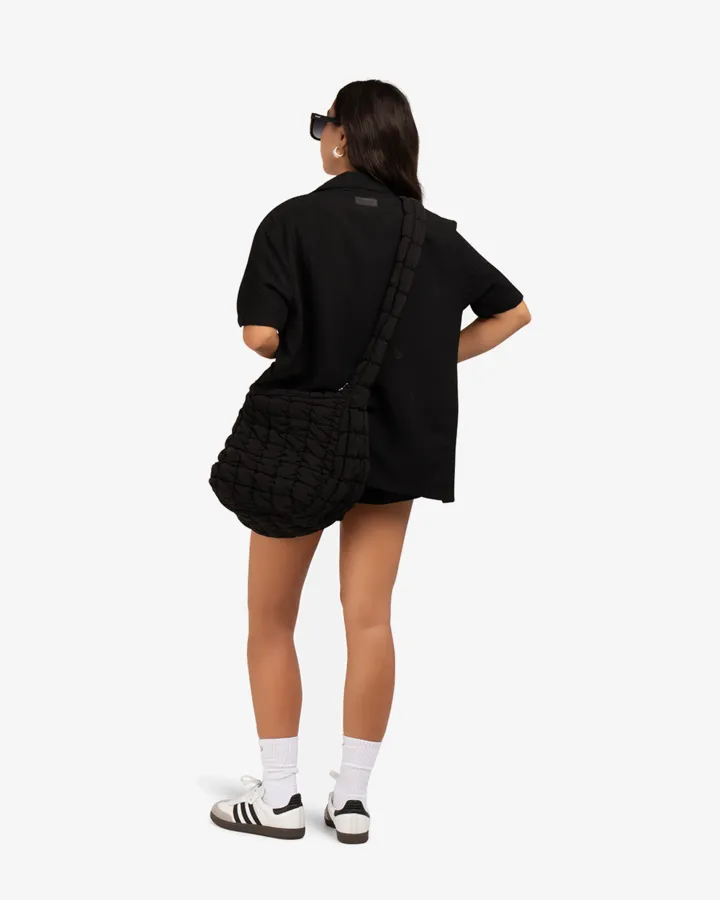 SSS REALISM MORA CROSSBODY BAG BLACK