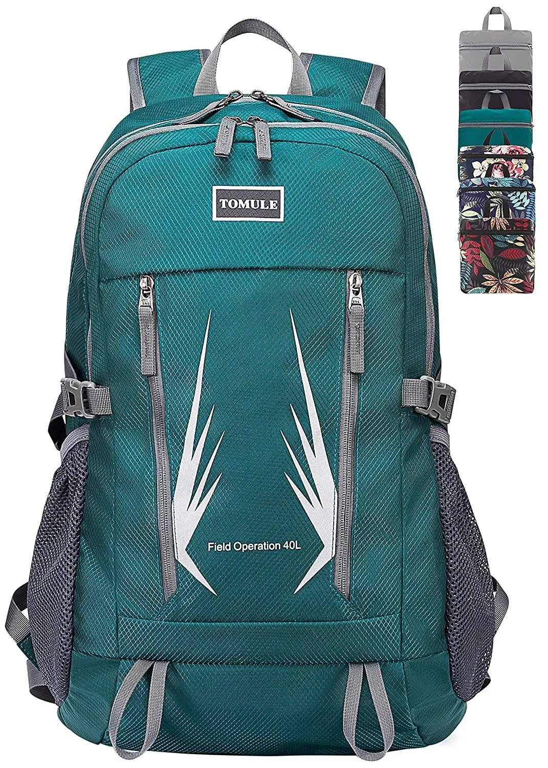 TOMULE Camping Hiking Daypacks, 40L Lightweight Packable Hiking Backpack Travel Backpack for Women Men