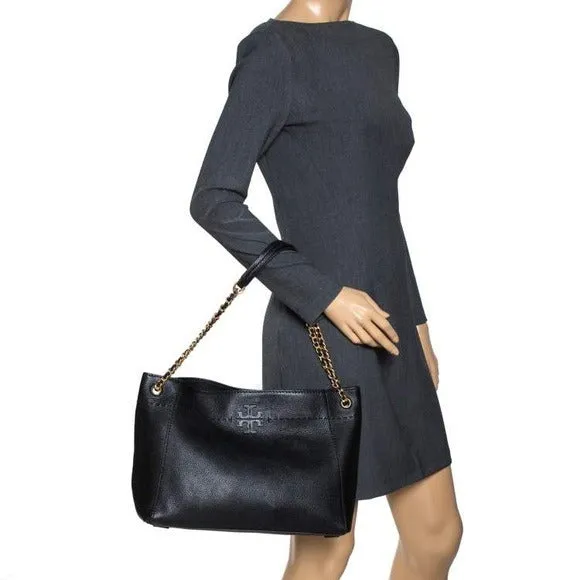 Tory Burch McGraw Chain-Shoulder Slouchy Tote