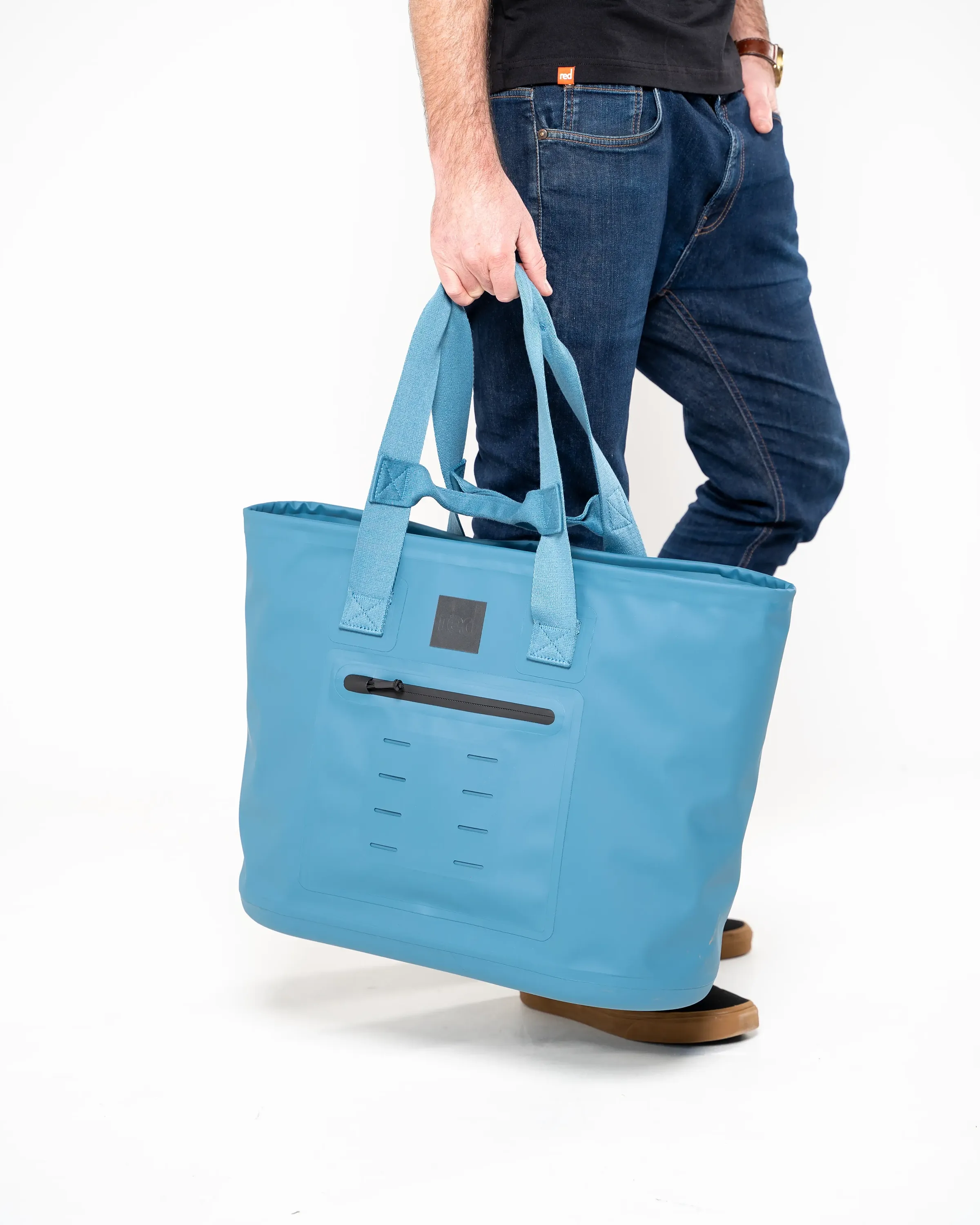 Waterproof Tote in Storm Blue