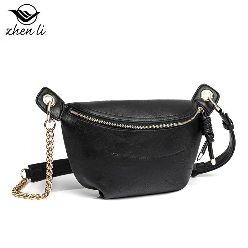 WOMEN'S BAG, CROSSBODY BAG, VINTAGE CHEST BAG, CHAIN BAG, WAIST BAG