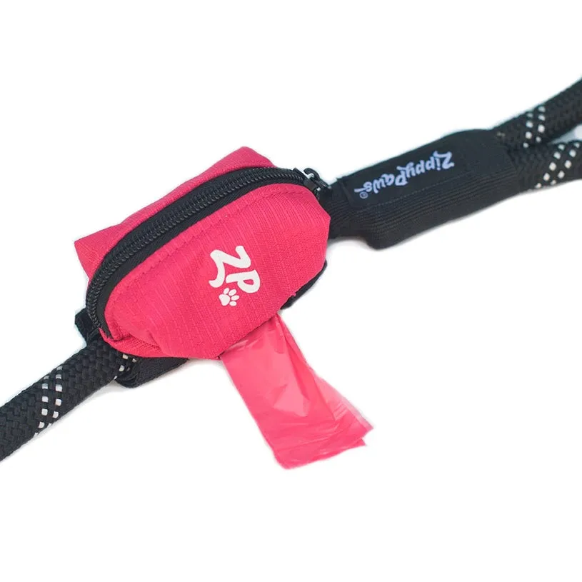Zippypaws Leash Bag - Hibiscus Pink